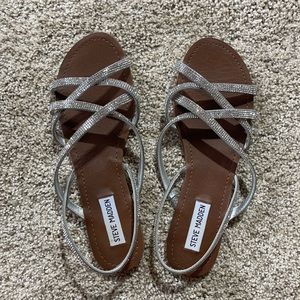 Steve Madden crystal sandals